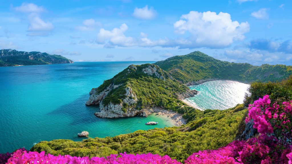 Book My Boat Trip porto timoni beach corfu view